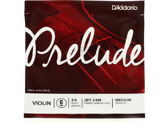 Daddario Corda Violino J811 3/4 M Mi Daddario Corda Violino J811 3/4 M Mi